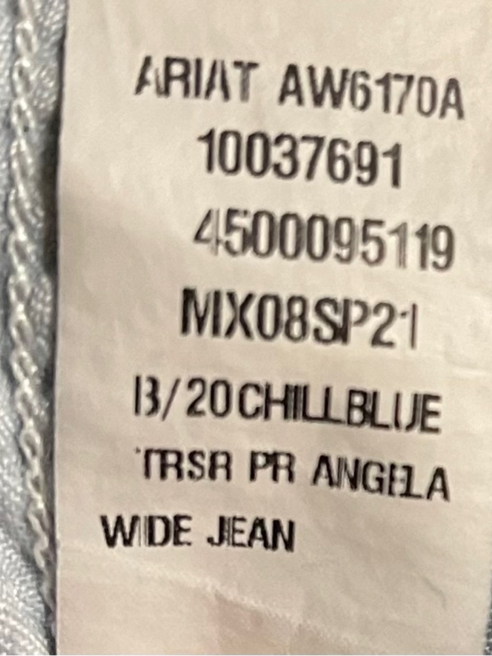 Ariat Women's Faded Blue Bootcut Jeans - Picture 4 of 6
